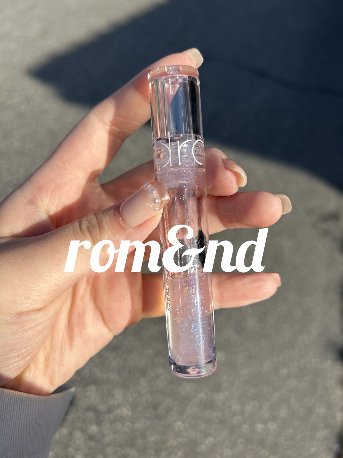 グラスティングウォーターグロス/rom&nd/リップグロスを使ったクチコミ（1枚目）