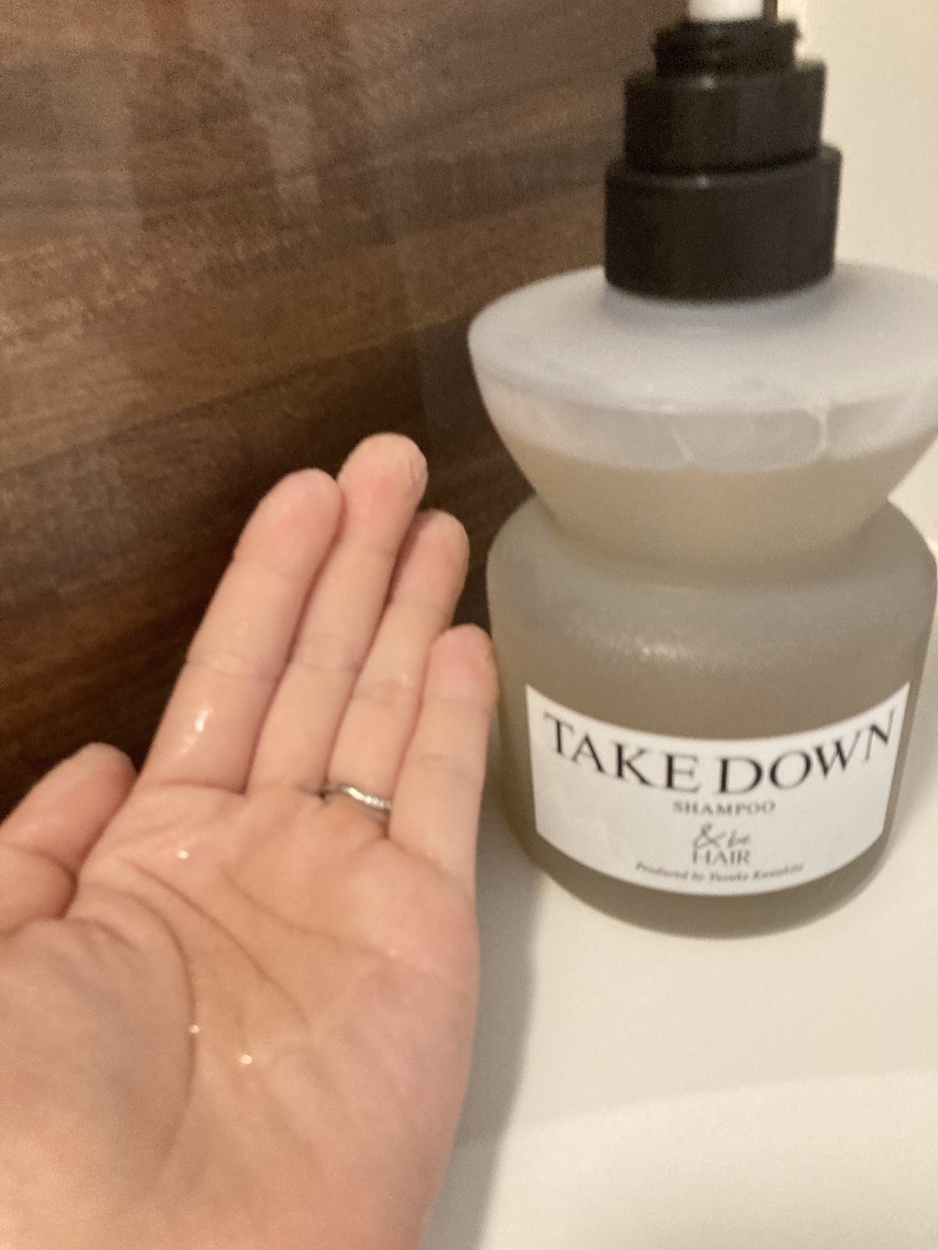 &be テイクダウンシャンプー/&be HAIR/市販シャンプーを使ったクチコミ（2枚目）