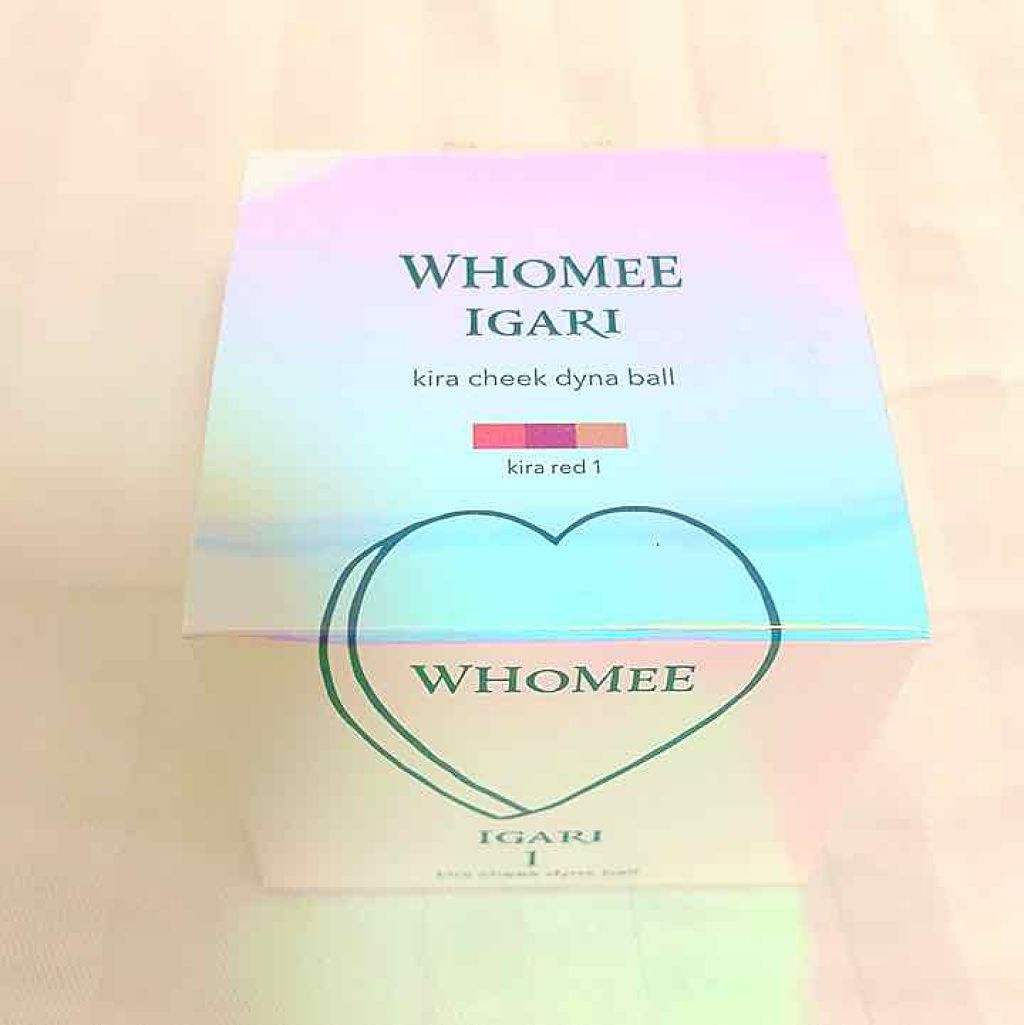 キラチークダイナボール/WHOMEE/パウダーチークを使ったクチコミ（1枚目）