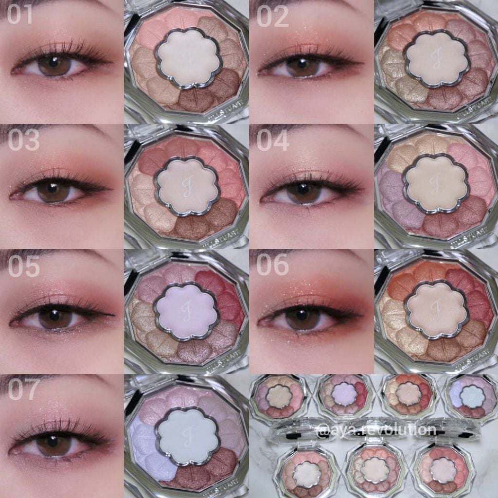 ジルスチュアート ブルームクチュール アイズ/JILL STUART/アイシャドウパレットを使ったクチコミ(1枚目)