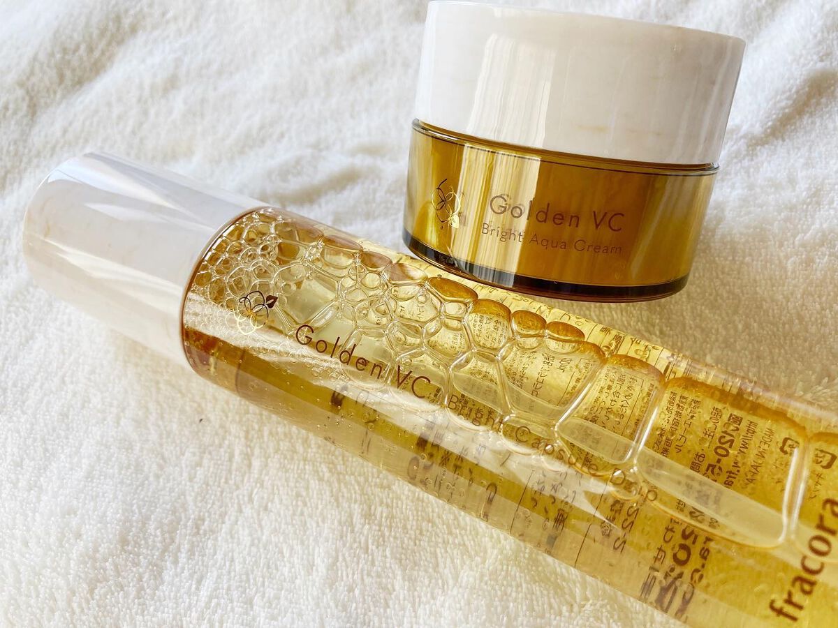 ゴールデンVC ブライト カプセルドリップ/fracora/化粧水を使ったクチコミ(1枚目)