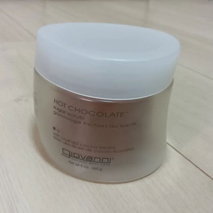 ジョヴァンニ シュガー ボディスクラブ ホットチョコレート/giovanni/ボディスクラブを使ったクチコミ(1枚目)