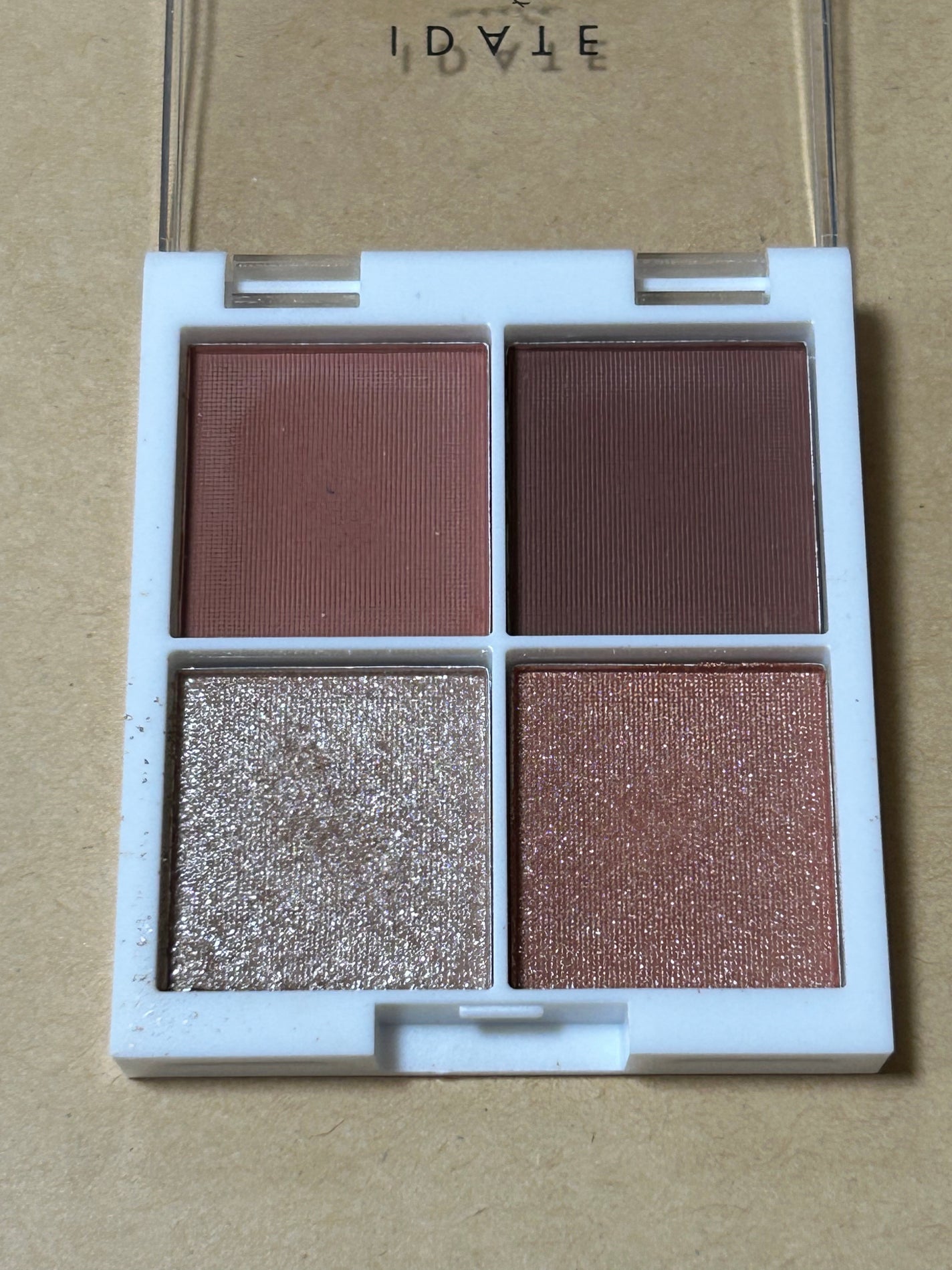 IDATE 4色アイシャドウパレット/IDATE/アイシャドウパレットを使ったクチコミ(2枚目)