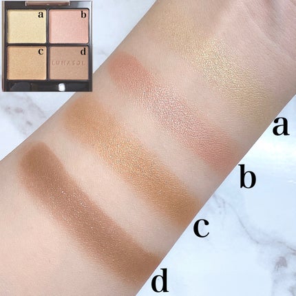 アイカラーレーション/LUNASOL/アイシャドウパレットを使ったクチコミ(4枚目)