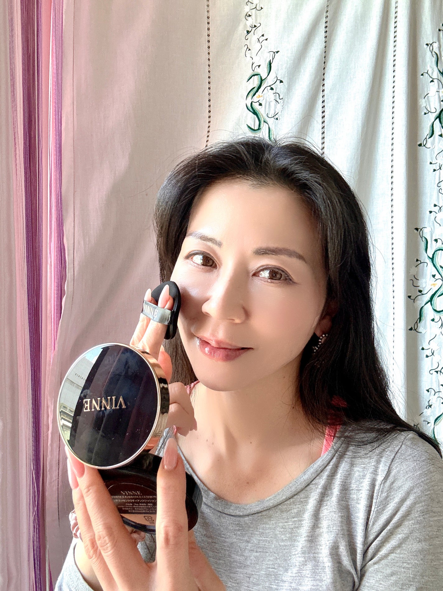 エッセンス ラディアンス クッション/VINNE /クッションファンデーションを使ったクチコミ(3枚目)