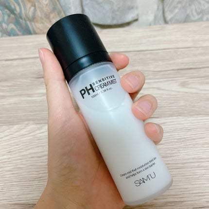 PHセンシティブクリームミスト/SAM'U/ミスト状化粧水を使ったクチコミ(1枚目)