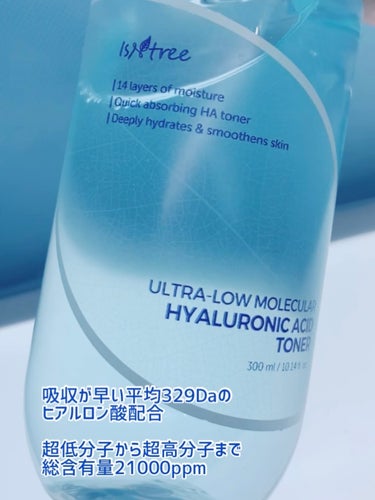 超低分子ヒアルロン酸トナー/Isntree/化粧水を使ったクチコミ（2枚目）
