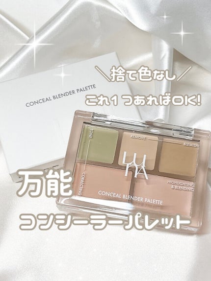 コンシールブレンダーパレット/LUNA/パレットコンシーラーを使ったクチコミ(1枚目)