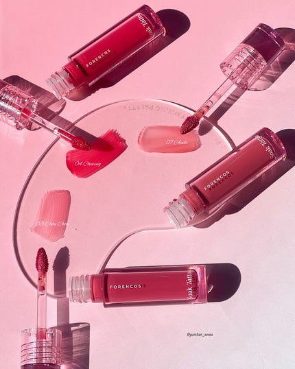 Soak Tattoo Tint/フォレンコス/リップグロスを使ったクチコミ(4枚目)