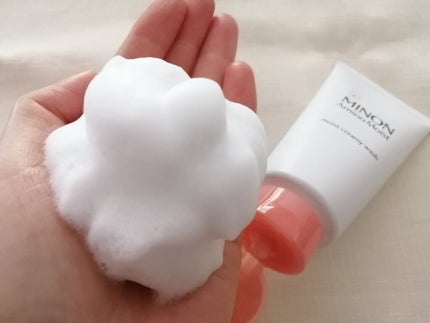 アミノモイスト モイストクリーミィ ウォッシュ/ミノン/洗顔フォームを使ったクチコミ(6枚目)
