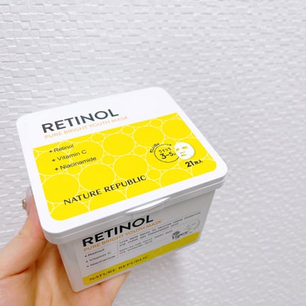 キューブマスク レチノール/ネイチャーリパブリック/シートマスク・パックを使ったクチコミ(2枚目)