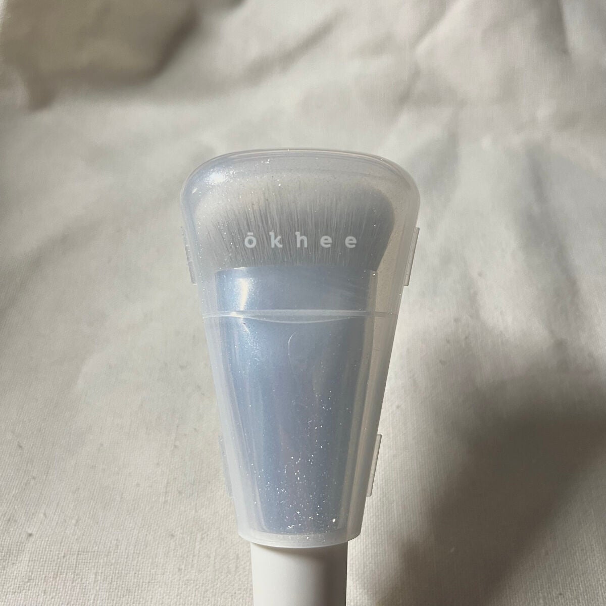 okhee 白玉ファンデーションブラシ/SOOA DOR/メイクブラシを使ったクチコミ(2枚目)