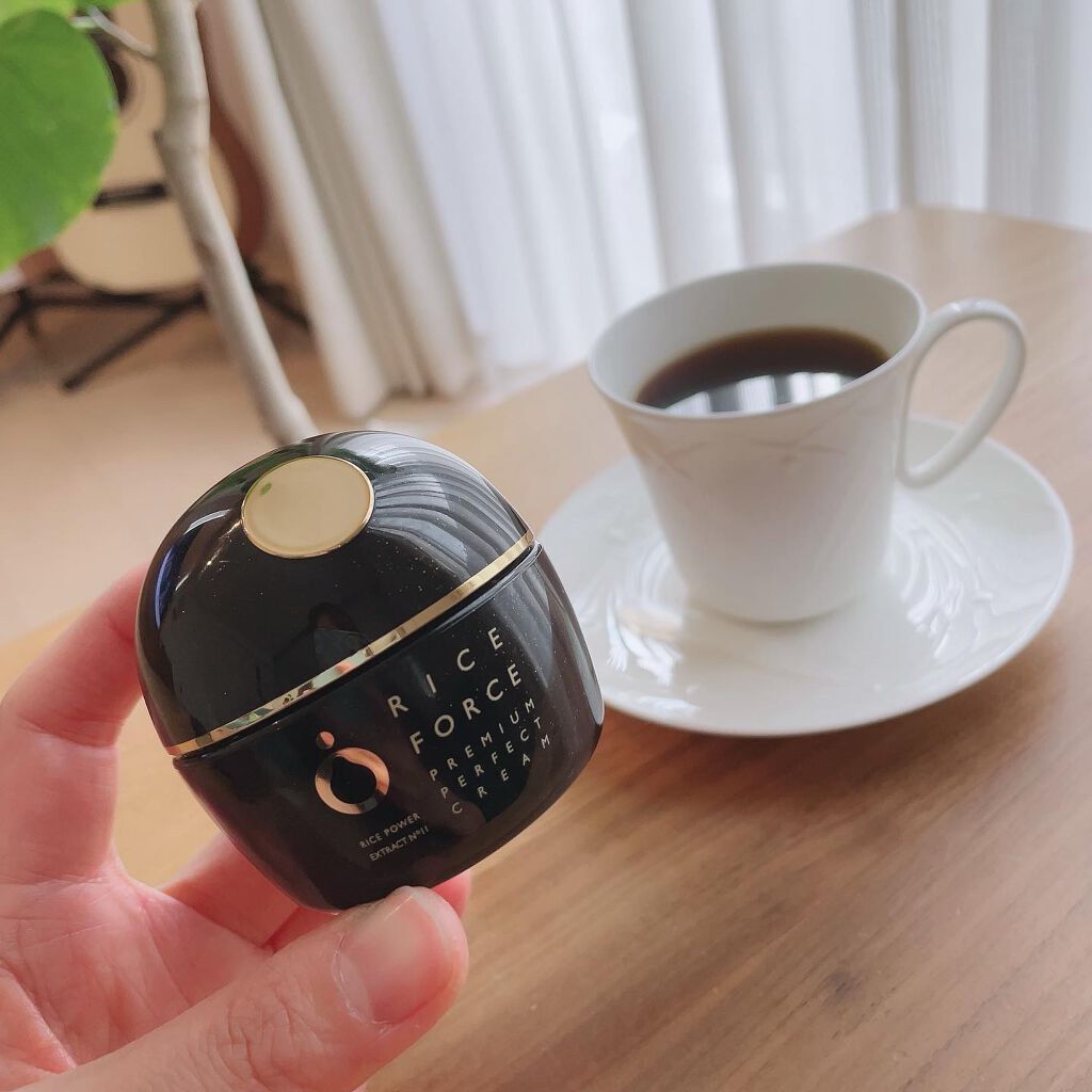 プレミアムパーフェクトクリーム/ライスフォース/フェイスクリームを使ったクチコミ(1枚目)