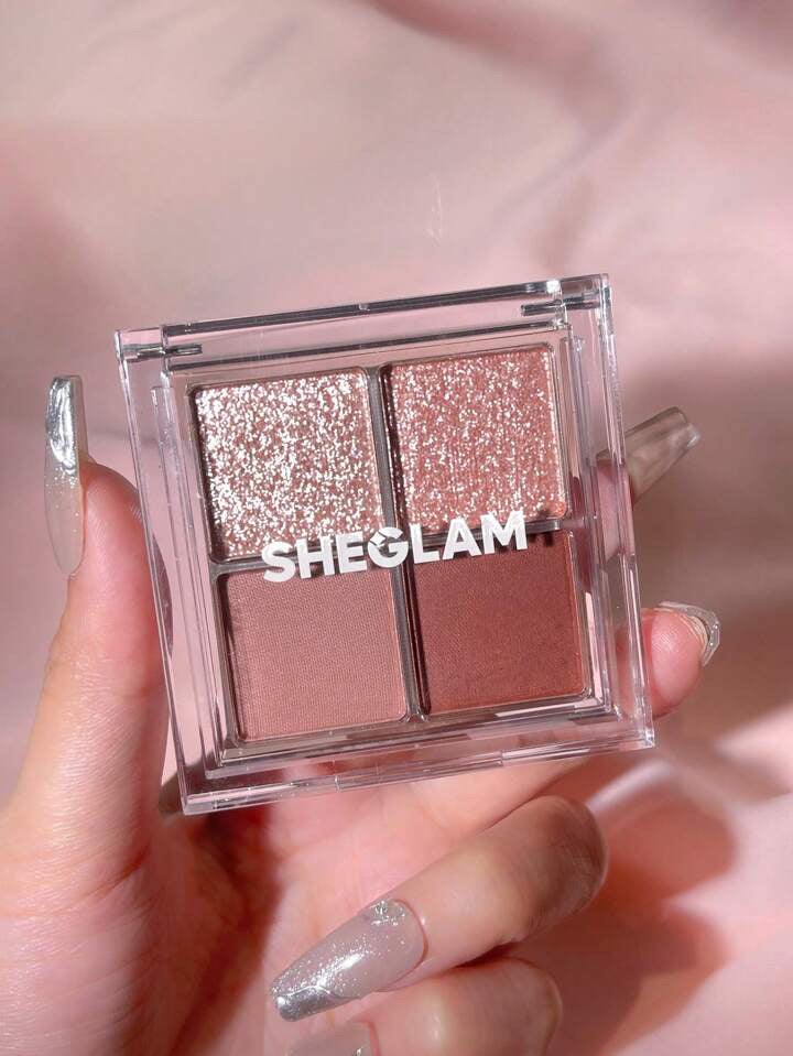 Cosmic Crystal 4色アイシャドウパレット/SHEGLAM/アイシャドウパレットを使ったクチコミ(1枚目)