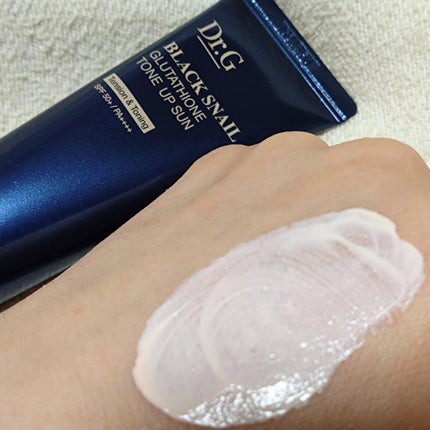 ブラックスネイルグルタチオントーンアップサン/Dr.G/日焼け止めクリームを使ったクチコミ(5枚目)