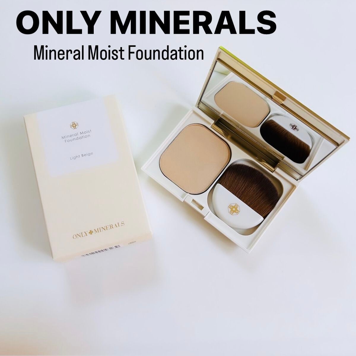 ミネラルモイストファンデーション/ONLY MINERALS/パウダーファンデーションを使ったクチコミ(1枚目)
