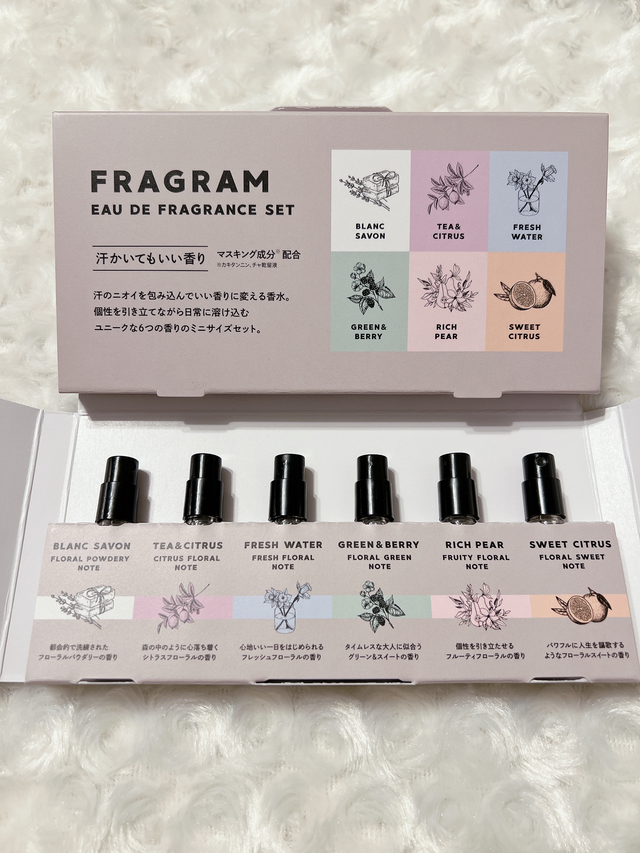 FR フレグランス ミニセット/FRAGRAM/その他キットセットを使ったクチコミ（1枚目）