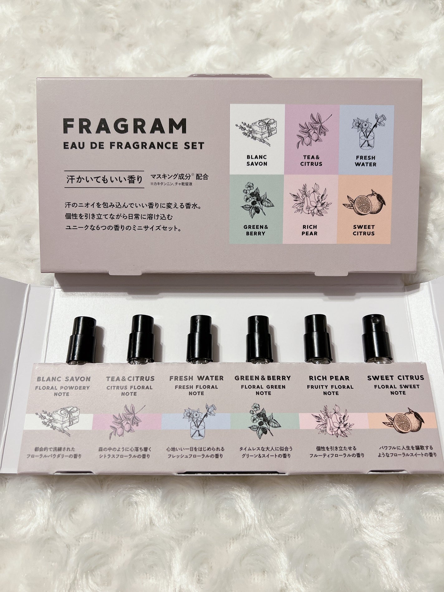 FR フレグランス ミニセット/FRAGRAM/その他キットセットを使ったクチコミ(1枚目)