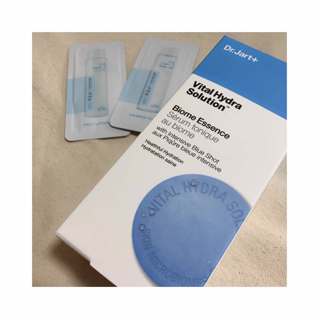 ドクタージャルト バイタルハイドラソリューションバイオムエッセンス/Dr.Jart＋/化粧水を使ったクチコミ（1枚目）