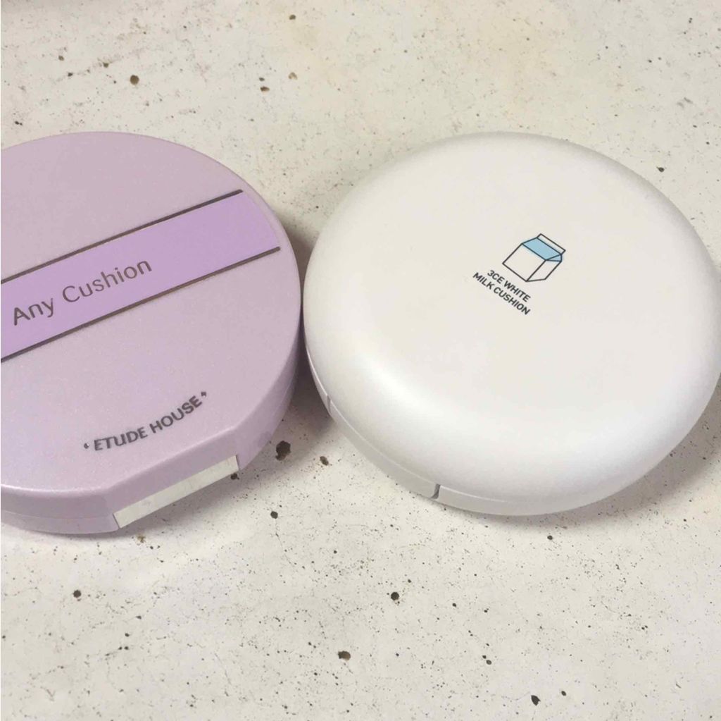 WHITE MILK CUSHION/3CE/クッションファンデーションを使ったクチコミ（1枚目）