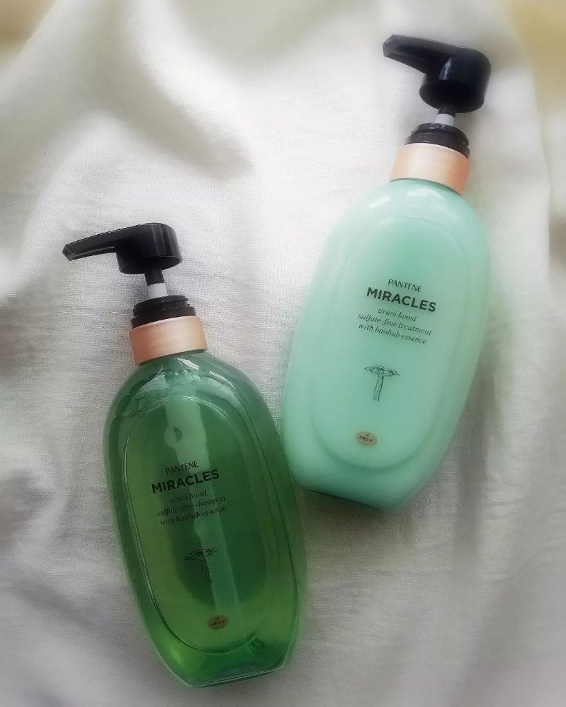 ミラクルズ うるおいブースト シャンプー/トリートメント/パンテーン/市販シャンプーを使ったクチコミ(1枚目)