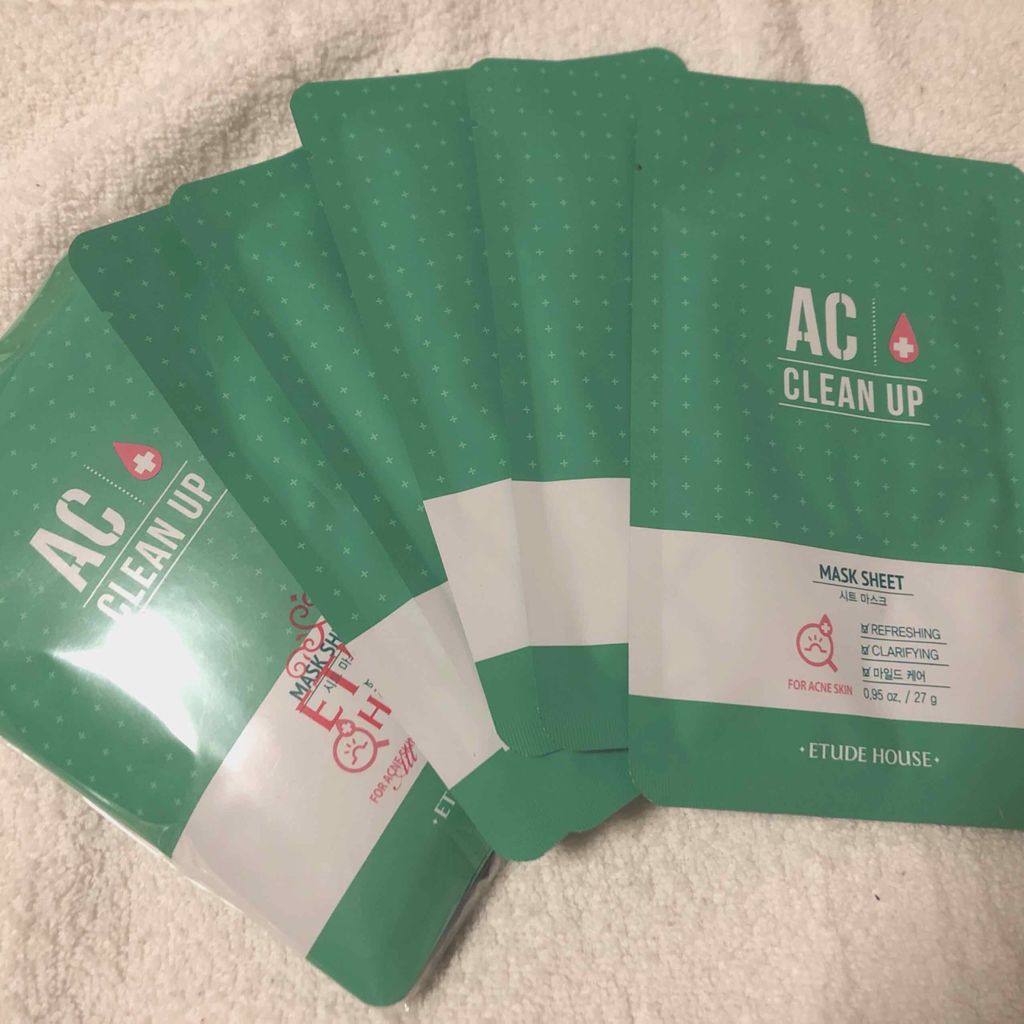 ACCシートマスク/ETUDE/シートマスク・パックを使ったクチコミ(1枚目)