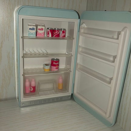 あんこ on LIPS 「ペリペラのミニ冷蔵庫てす💠Qoo10出やすく売ってたので買って..」(4枚目)