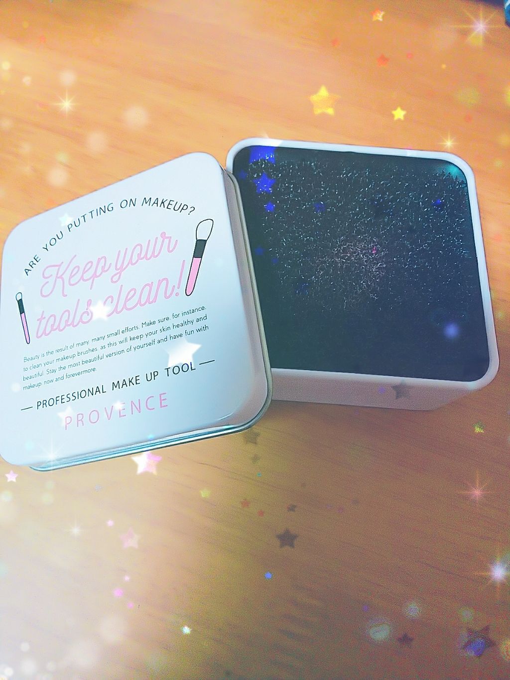 メイクブラシDRYクリーナー/PROVENCE/その他化粧小物を使ったクチコミ(1枚目)