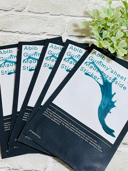 ガムシートマスクパック マデカソサイドステッカー/Abib /シートマスク・パックを使ったクチコミ(1枚目)