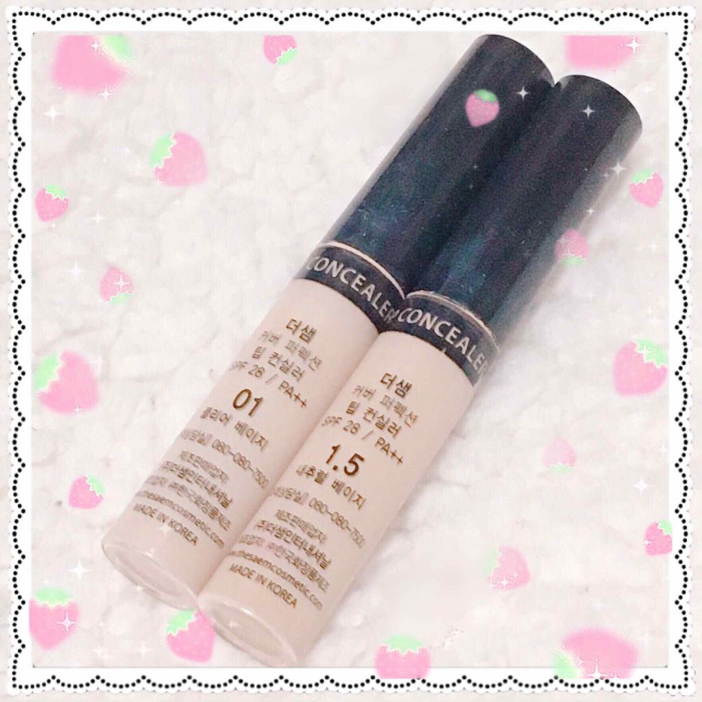 カバーパーフェクション チップコンシーラー/the SAEM/リキッドコンシーラーを使ったクチコミ（1枚目）