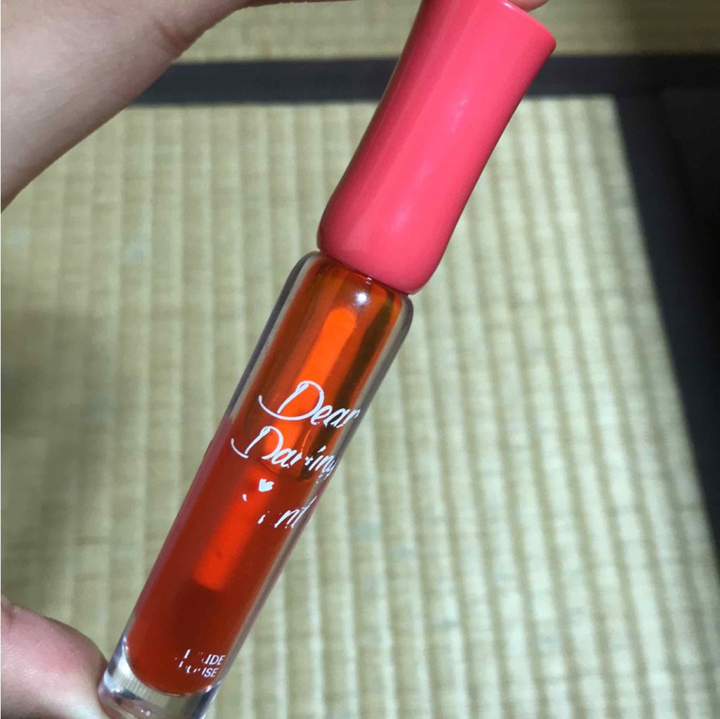 ディアダーリン ウォータージェルティント/ETUDE/リップティントを使ったクチコミ(1枚目)