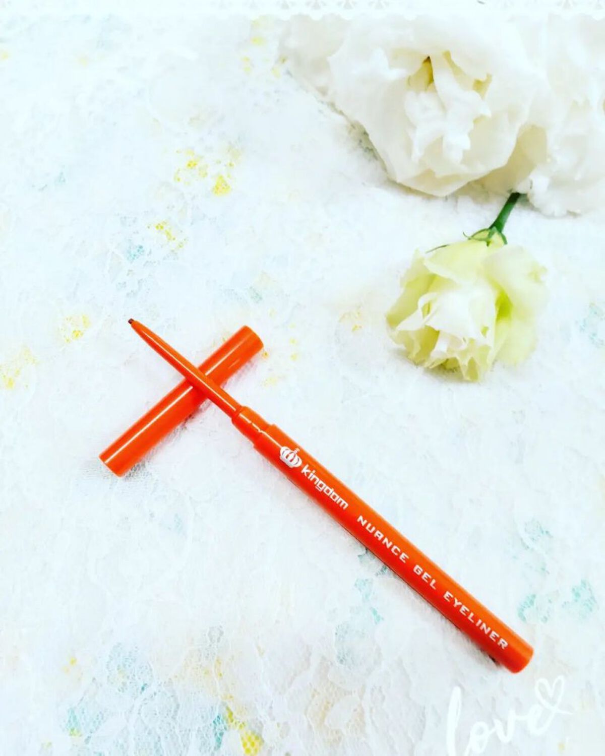 ニュアンスジェルアイライナーWP オレンジブラウン/キングダム/ジェルアイライナーを使ったクチコミ（2枚目）