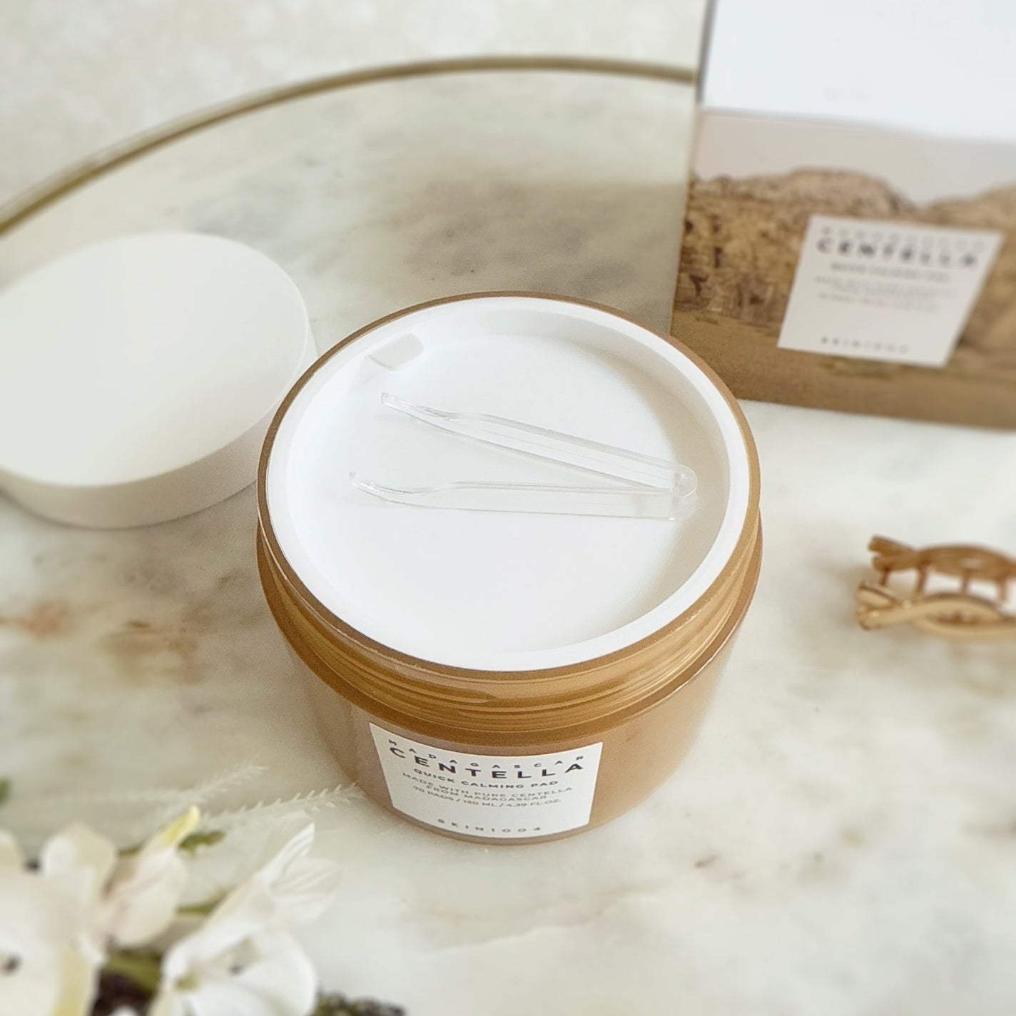 センテラ クイックカーミングパッド/SKIN1004/トナーパッドを使ったクチコミ(2枚目)