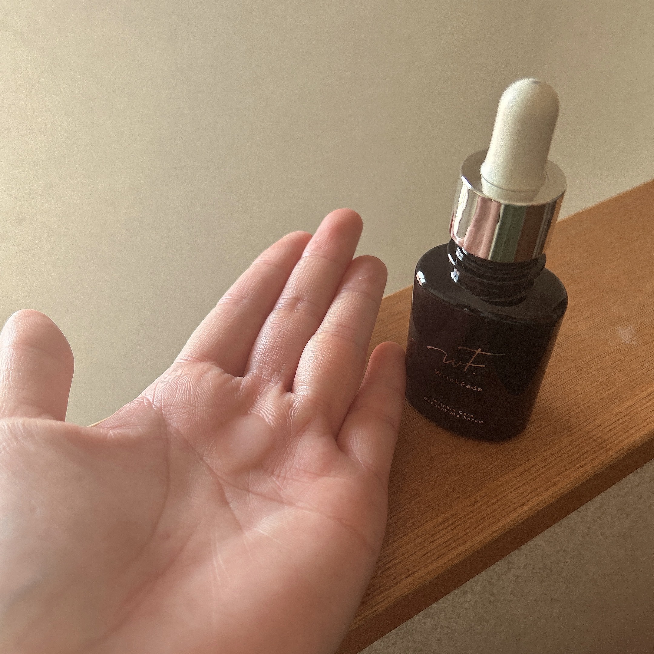 薬用リンクルケアコンセントレートセラム/WrinkFade/美容液を使ったクチコミ（3枚目）