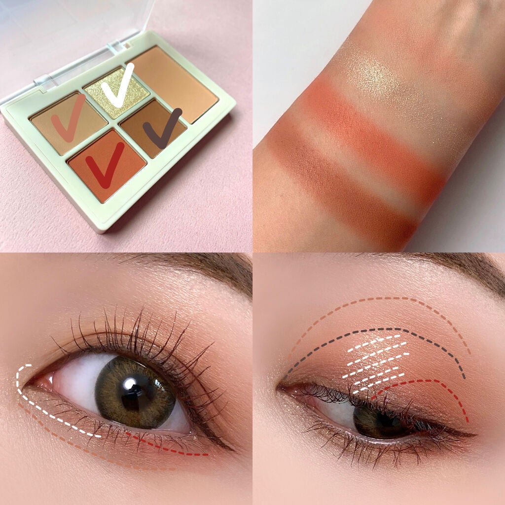 マルチカラーパレット/and:ar/マルチパレットを使ったクチコミ(6枚目)