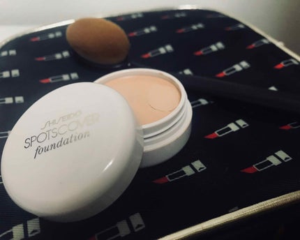 スポッツカバー ファウンデイション/SHISEIDO/クリームコンシーラーを使ったクチコミ(1枚目)