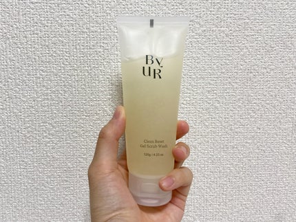 クリーンリセット ジェルスクラブウォッシュ/ByUR/その他洗顔料を使ったクチコミ(3枚目)