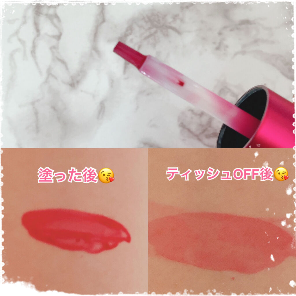 ウォーターリップ ステイン/CLARINS/リップグロスを使ったクチコミ（2枚目）