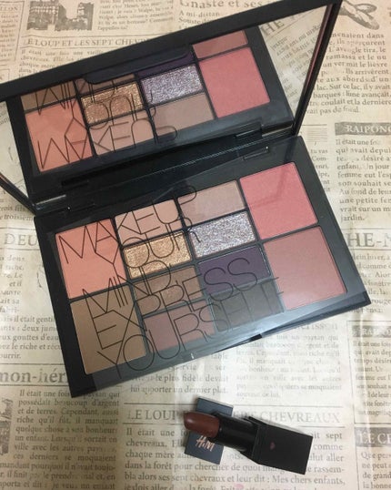 メーキャップユアマインド アイ&チークパレット/NARS/アイシャドウパレットを使ったクチコミ(1枚目)