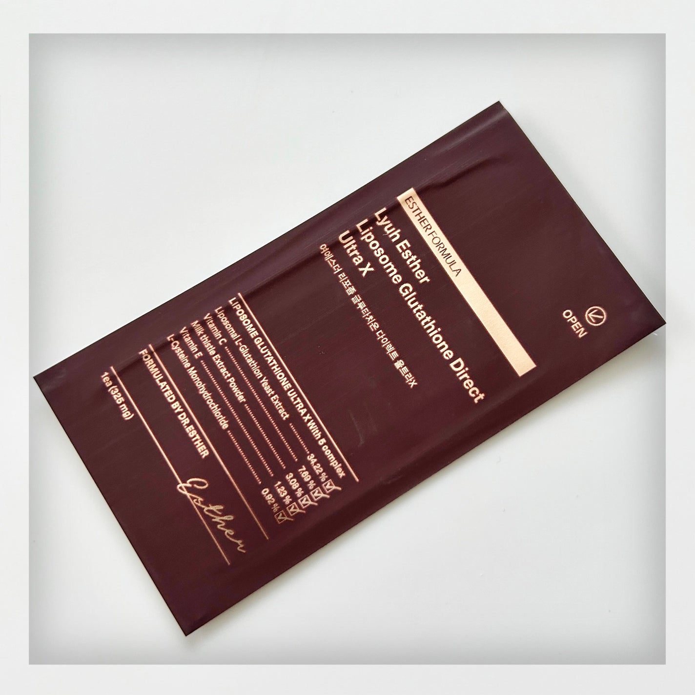 ヨエスターGLTダイレクトウルトラX/ESTHER FORMULA/美容サプリメントを使ったクチコミ(2枚目)