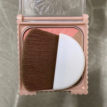 チーク&ブロンザー/キャンメイク/パウダーチークを使ったクチコミ(3枚目)