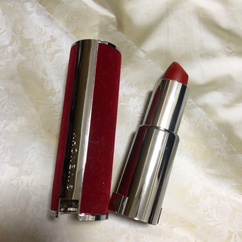 ルージュ・ジバンシイ・ベルベット/GIVENCHY/口紅を使ったクチコミ(1枚目)