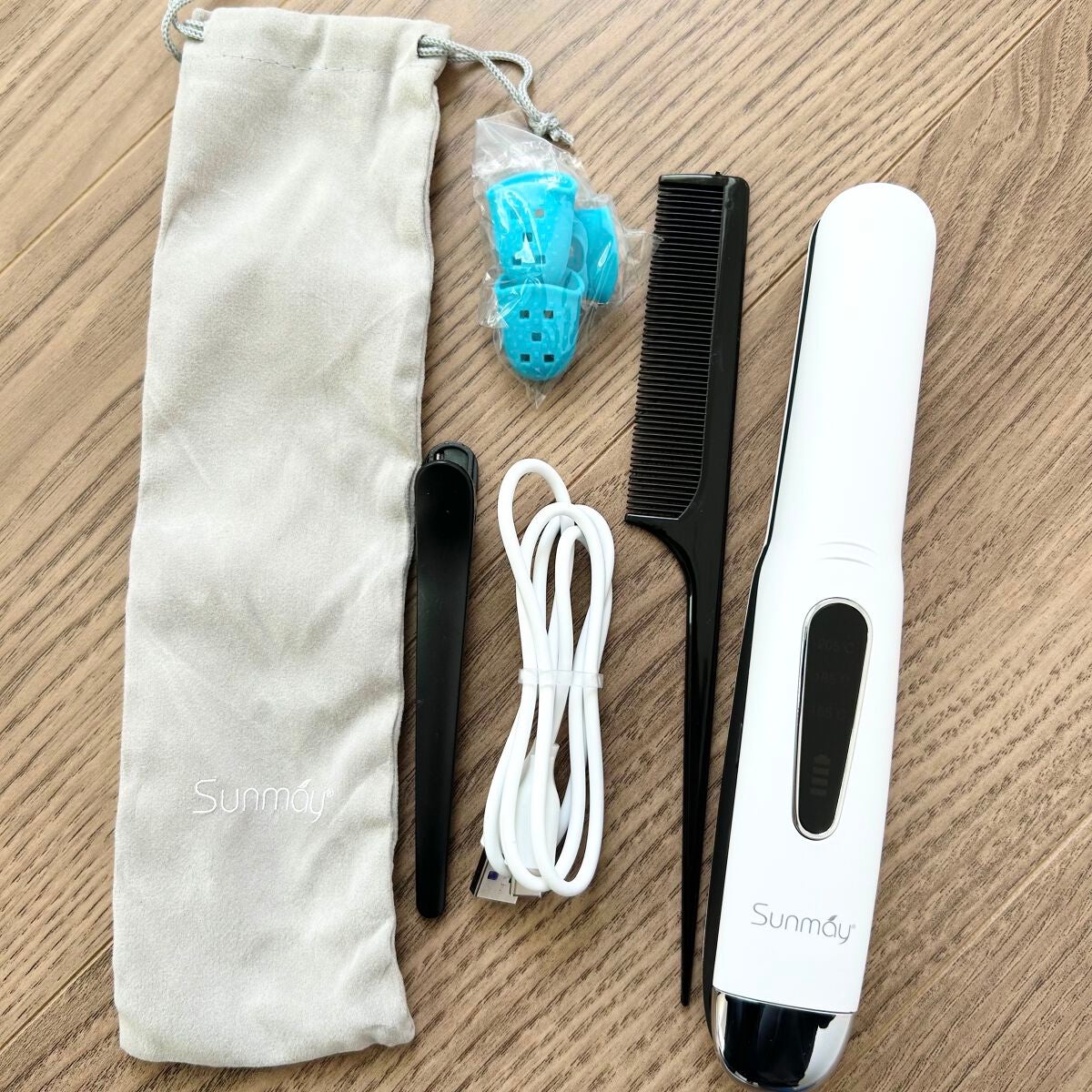 Voga 2way コードレスヘアアイロン/Sunmay/その他ヘアアイロンを使ったクチコミ(2枚目)