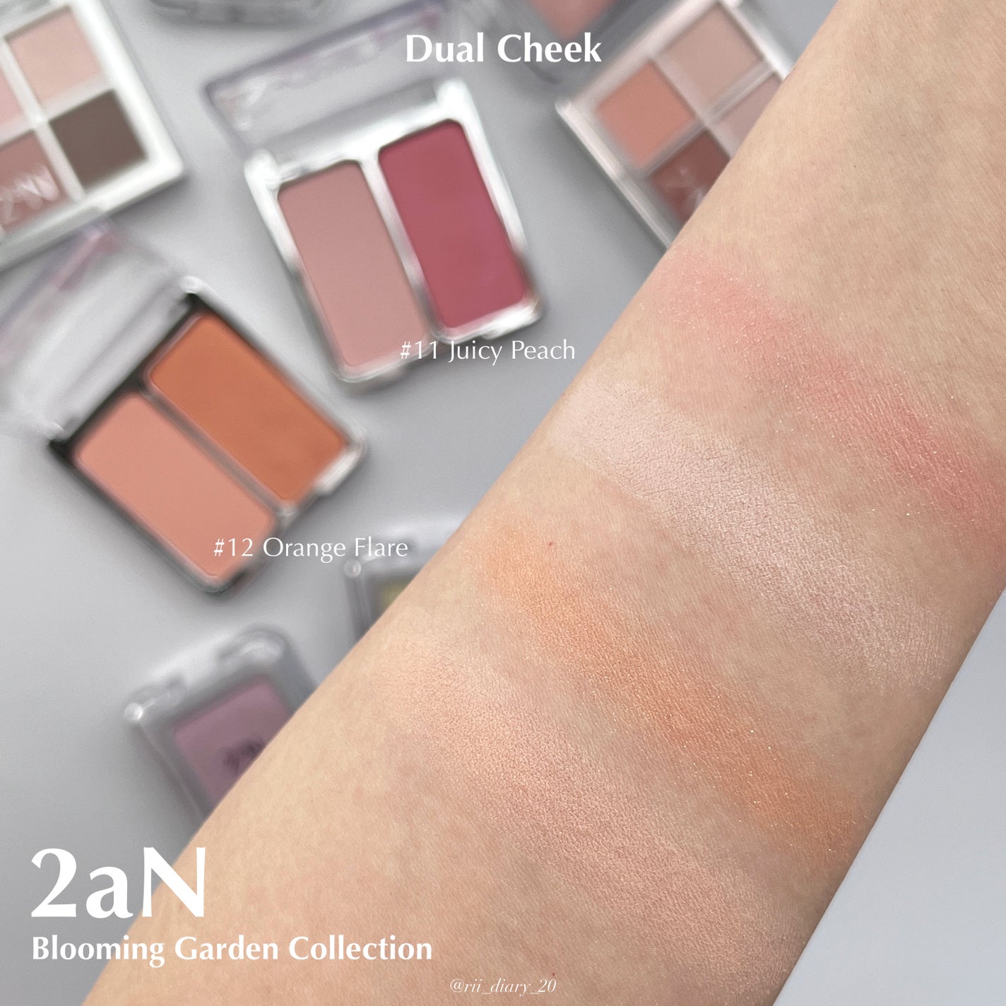 デュアルチーク/2aN/パウダーチークを使ったクチコミ(9枚目)