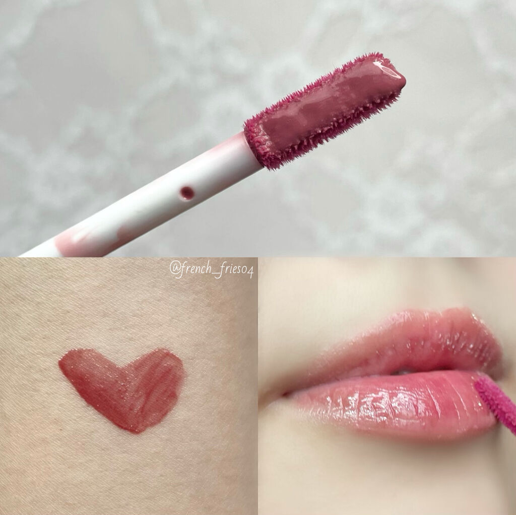 ウォータリーティントリップ/CEZANNE/リップティントを使ったクチコミ（2枚目）