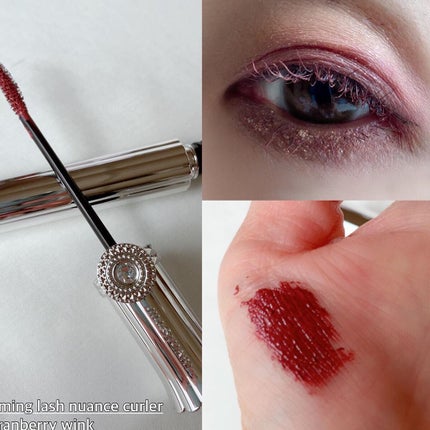 ジルスチュアート ブルーミングラッシュ ニュアンスカーラー 03 cranberry wink/JILL STUART/マスカラを使ったクチコミ(2枚目)