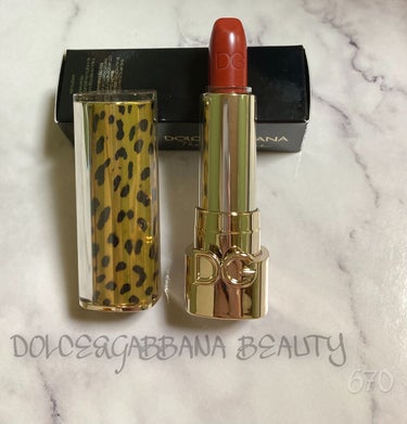 ザ・オンリーワン ルミナスカラー リップスティック 670/DOLCE&GABBANA BEAUTY/口紅を使ったクチコミ（1枚目）