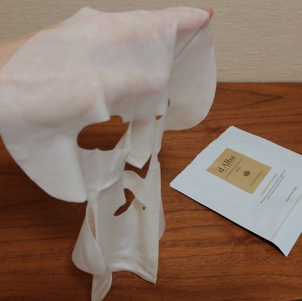 ホワイトトリュフナリシングトリートメントマスク/ダルバ/シートマスク・パックを使ったクチコミ(3枚目)