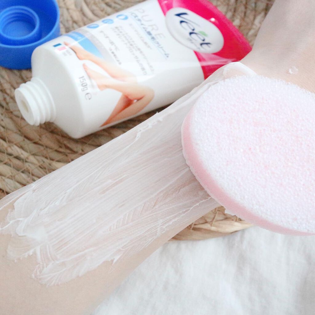 あんりさ on LIPS 「ヴィートから敏感肌用の除毛クリームが出たみたい😍使い方は簡単で..」(4枚目)