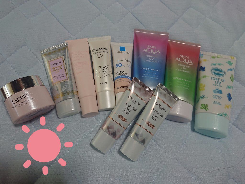 マーメイドスキンジェルUV/キャンメイク/日焼け止めジェルを使ったクチコミ（1枚目）